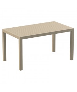 Σετ Τραπεζαρίας 5τμχ Ares Loft Taupe 140Χ80Χ75εκ.