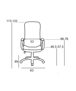 A8970 ΜΑΥΡΗ PU ΠΟΛΥΘΡΟΝΑ ΓΡΑΦΕΙΟΥ 63X69X48.5-113/57.5-122εκ. A8970 ΜΑΥΡΗ PU ΠΟΛΥΘΡΟΝΑ ΓΡΑΦΕΙΟΥ 63X69X48.5-113/57.5-122εκ.
