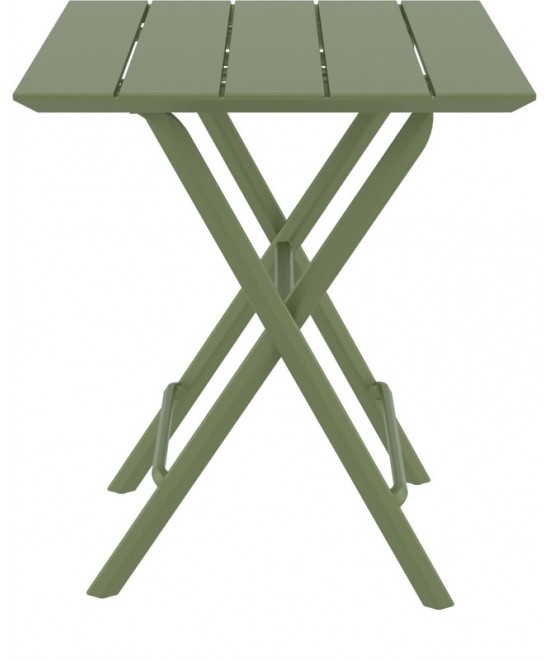 HELEN OLIVE GREEN 60Χ60X74εκ. ΤΡΑΠΕΖΙ ΠΤΥΣ/ΝΟ ΠΟΛ/ΝΙΟΥ