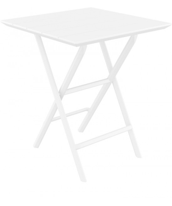 HELEN WHITE 60Χ60X74εκ. ΤΡΑΠΕΖΙ ΠΤΥΣ/ΝΟ ΠΟΛ/ΝΙΟΥ