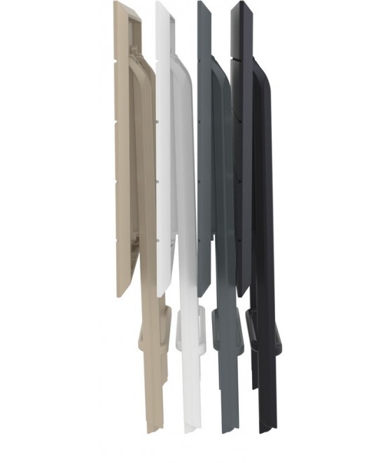 HELEN WHITE 60Χ60X74εκ. ΤΡΑΠΕΖΙ ΠΤΥΣ/ΝΟ ΠΟΛ/ΝΙΟΥ