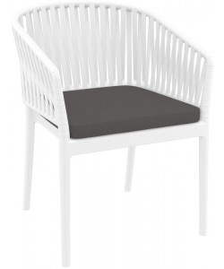 PORTOFINO ΜΑΞΙΛΑΡΙ ΚΑΘΙΣΜΑΤΟΣ DARK GREY 48X50X5εκ.