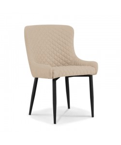 LION BEIGE ΥΦΑΣΜΑ(Σ2)ΚΑΡΕΚΛΑ ΜΕΤΑΛΛΙΚΗ 48X55X50-86εκ.