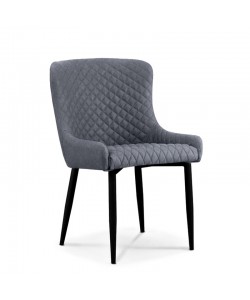 LION GREY ΥΦΑΣΜΑ(Σ2)ΚΑΡΕΚΛΑ ΜΕΤΑΛΛΙΚΗ 48X55X50-86εκ.