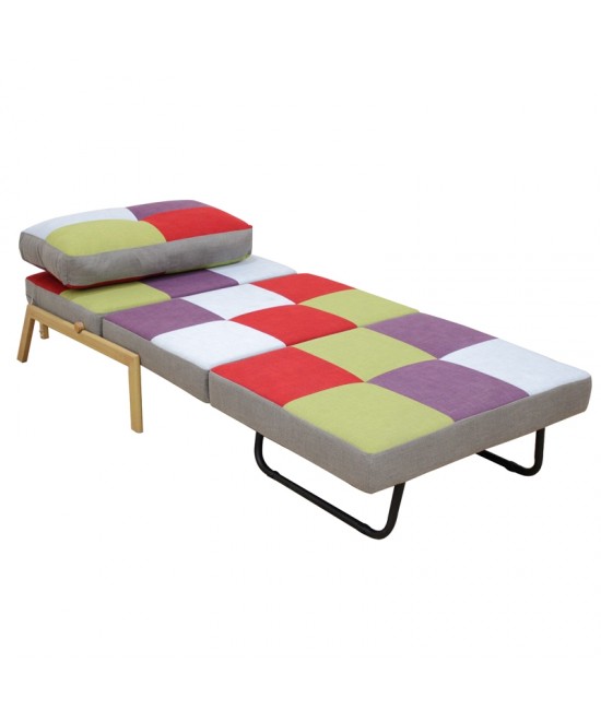 SARA Q PATCHWORK ΥΦΑΣΜΑ ΠΟΛΥΘΡΟΝΑ/ΚΡΕΒΑΤΙ 95Χ96εκ.