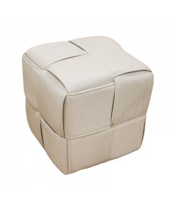 LINE ΣΚΑΜΠΟ CREAM ΥΦΑΣΜΑ 40X40X40εκ.