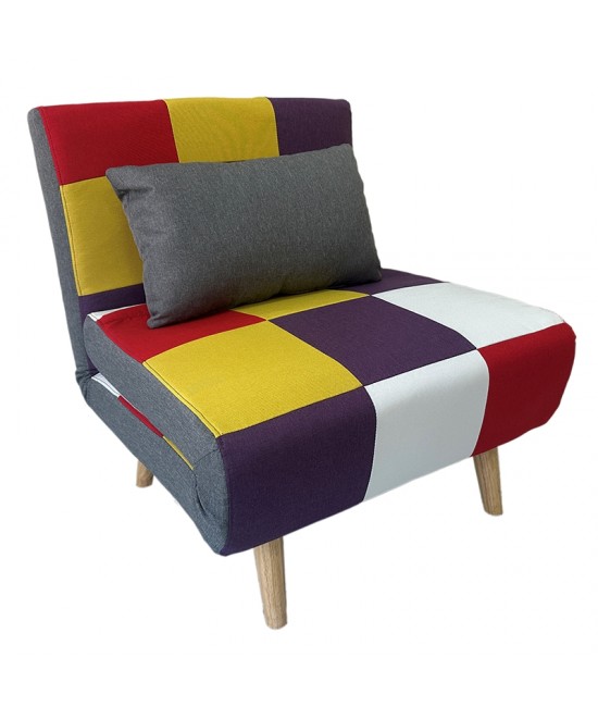 SARA PATCHWORK ΥΦΑΣΜΑ ΠΟΛΥΘΡΟΝΑ/ΚΡΕΒΑΤΙ 75Χ80εκ.