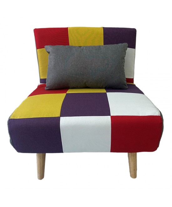 SARA PATCHWORK ΥΦΑΣΜΑ ΠΟΛΥΘΡΟΝΑ/ΚΡΕΒΑΤΙ 75Χ80εκ.