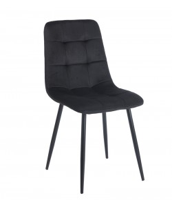 OSCAR BLACK VELVET ΥΦΑΣΜΑ ΚΑΡΕΚΛΑ ΜΕΤΑΛΛΙΚΗ 43Χ51Χ90εκ.