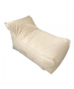 DEREK ΠΟΥΦ CAPPUCCINO ΥΦΑΣΜΑ 70X107X64εκ.