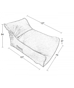 DEREK ΠΟΥΦ GREY ΥΦΑΣΜΑ 70X107X64εκ. DEREK ΠΟΥΦ GREY ΥΦΑΣΜΑ 70X107X64εκ.