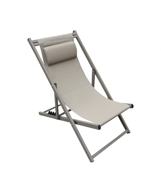 DEVIN ΣΕΖΛΟΝΓΚ CAPPUCCINO ΑΛΟΥΜΙΝΙΟΥ 58X95-102X78-95εκ. DEVIN ΣΕΖΛΟΝΓΚ CAPPUCCINO ΑΛΟΥΜΙΝΙΟΥ 58X95-102X78-95εκ.