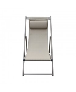 DEVIN ΣΕΖΛΟΝΓΚ CAPPUCCINO ΑΛΟΥΜΙΝΙΟΥ 58X95-102X78-95εκ. DEVIN ΣΕΖΛΟΝΓΚ CAPPUCCINO ΑΛΟΥΜΙΝΙΟΥ 58X95-102X78-95εκ.