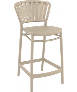 PORTOFINO 65εκ. ΣΚΑΜΠΟ TAUPE ΠΟΛ/ΝΙΟΥ 48X52X96εκ.