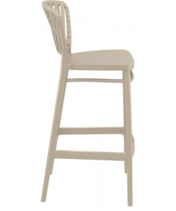 PORTOFINO 75εκ. ΣΚΑΜΠΟ TAUPE ΠΟΛ/ΝΙΟΥ 48X52X106εκ.