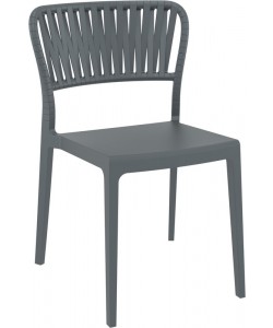 PORTOFINO DARK GREY ΚΑΡΕΚΛΑ ΠΟΛ/ΝΙΟΥ 52X56X83εκ.