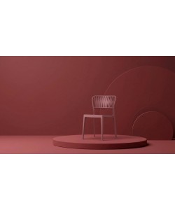 PORTOFINO MARSALA ΚΑΡΕΚΛΑ ΠΟΛ/ΝΙΟΥ 52X56X83εκ.
