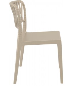 PORTOFINO TAUPE ΚΑΡΕΚΛΑ ΠΟΛ/ΝΙΟΥ 52X56X83εκ.