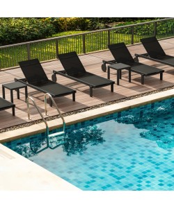 CASABLANCA ΞΑΠΛΩΣΤΡΑ BLACK/BLACK ΑΛΟΥΜ-ΠΟΛ/ΝΙΟΥ 74X190X31εκ. CASABLANCA ΞΑΠΛΩΣΤΡΑ BLACK/BLACK ΑΛΟΥΜ-ΠΟΛ/ΝΙΟΥ 74X190X31εκ.