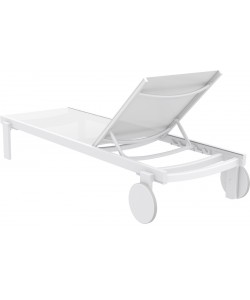CASABLANCA ΞΑΠΛΩΣΤΡΑ WHITE/WHITE ΑΛΟΥΜ-ΠΟΛ/ΝΙΟΥ 74X190X31εκ. CASABLANCA ΞΑΠΛΩΣΤΡΑ WHITE/WHITE ΑΛΟΥΜ-ΠΟΛ/ΝΙΟΥ 74X190X31εκ.