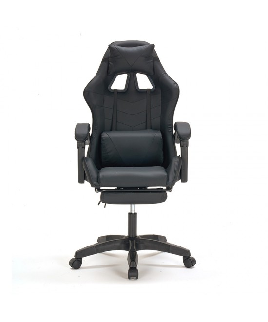 A9937 ΜΑΥΡΟ PVC ΠΟΛΥΘΡΟΝΑ GAMING/ΜΕ ΥΠΟΠΟΔΙΟ A9937 ΜΑΥΡΟ PVC ΠΟΛΥΘΡΟΝΑ GAMING/ΜΕ ΥΠΟΠΟΔΙΟ
