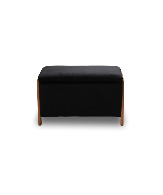 DALI ΣΚΑΜΠΟ VELVET BLACK ΜΕ ΑΠΟΘ. ΧΩΡΟ 75X42X44εκ.