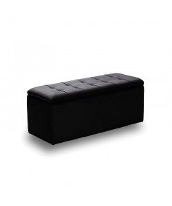 LIDO ΣΚΑΜΠΟ VELVET BLACK ΜΕ ΑΠΟΘ. ΧΩΡΟ 101X41X42εκ.