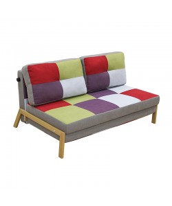 SARA Q PATCHWORK ΥΦΑΣΜΑ ΚΑΝΑΠΕΣ/ΚΡΕΒΑΤΙ 152Χ93Χ80εκ.