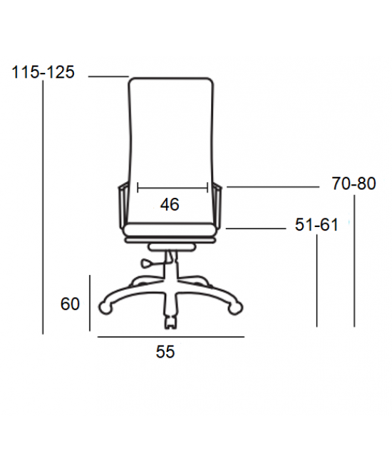 A9944 ΛΕΥΚΟ PU ΠΟΛΥΘΡΟΝΑ ΓΡΑΦΕΙΟΥ 55X60X51-115/61-125εκ. A9944 ΛΕΥΚΟ PU ΠΟΛΥΘΡΟΝΑ ΓΡΑΦΕΙΟΥ 55X60X51-115/61-125εκ.