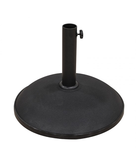 ΒΑΣΗ ΟΜΠΡΕΛΑΣ 50kg ΤΣΙΜΕΝΤΟΥ ΜΑΥΡΟ Φ58εκ. ΒΑΣΗ ΟΜΠΡΕΛΑΣ 50kg ΤΣΙΜΕΝΤΟΥ ΜΑΥΡΟ Φ58εκ.