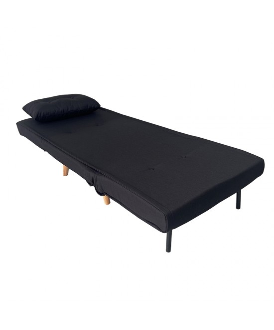 SARA BLACK ΥΦΑΣΜΑ ΠΟΛΥΘΡΟΝΑ/ΚΡΕΒΑΤΙ 75X80X84εκ.