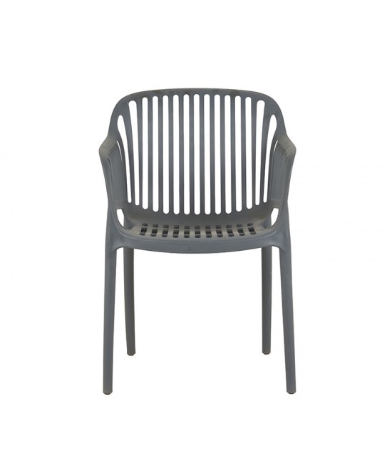 NOVA DARK GREY ΠΟΛΥΘΡΟΝΑ ΠΟΛ/ΝΙΟΥ 55X61X80εκ.