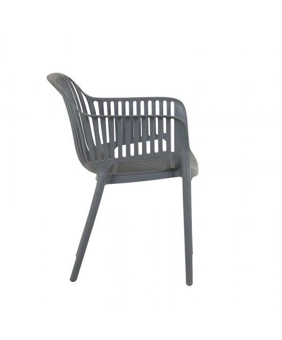 NOVA DARK GREY ΠΟΛΥΘΡΟΝΑ ΠΟΛ/ΝΙΟΥ 55X61X80εκ.