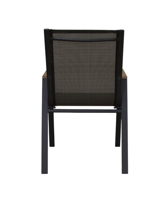 SELBY GREY TEXT ΜΕΤΑΛΛΙΚΗ ΠΟΛ/ΝΑ 56Χ64Χ90εκ.