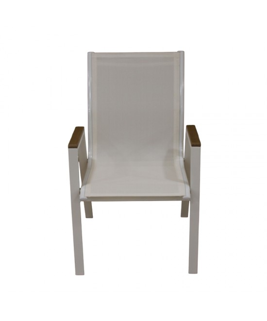 SELBY WHITE TEXT ΜΕΤΑΛΛΙΚΗ ΠΟΛ/ΝΑ 56Χ64Χ90εκ.