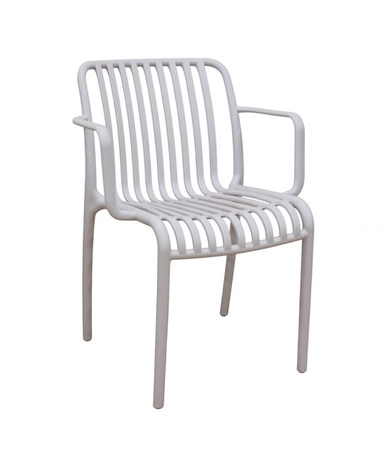 PARMA-S WHITE ΠΟΛΥΘΡΟΝΑ ΠΟΛ/ΝΙΟΥ 56X56X79εκ.