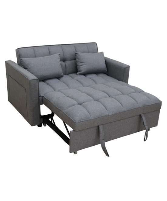 WIND GREY ΥΦΑΣΜΑ ΚΑΝΑΠΕΣ/ΚΡΕΒΑΤΙ 140X85X82εκ.