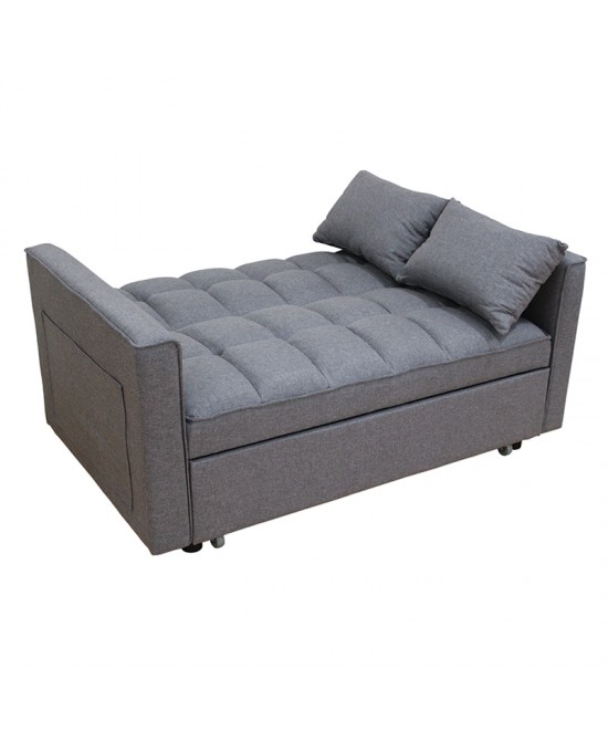 WIND GREY ΥΦΑΣΜΑ ΚΑΝΑΠΕΣ/ΚΡΕΒΑΤΙ 140X85X82εκ.