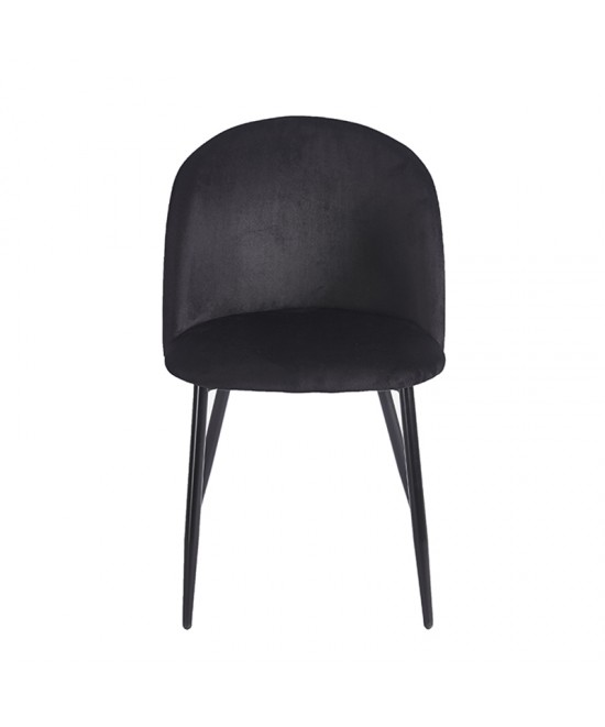 RIO BLACK VELVET ΥΦΑΣΜΑ ΚΑΡΕΚΛΑ ΜΕΤΑΛΛΙΚΗ 50X52X81εκ.