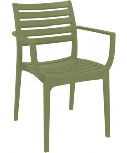 ARTEMIS OLIVE GREEN ΠΟΛΥΘΡΟΝΑ ΠΟΛ/ΝΙΟΥ 58X58X83.5εκ.