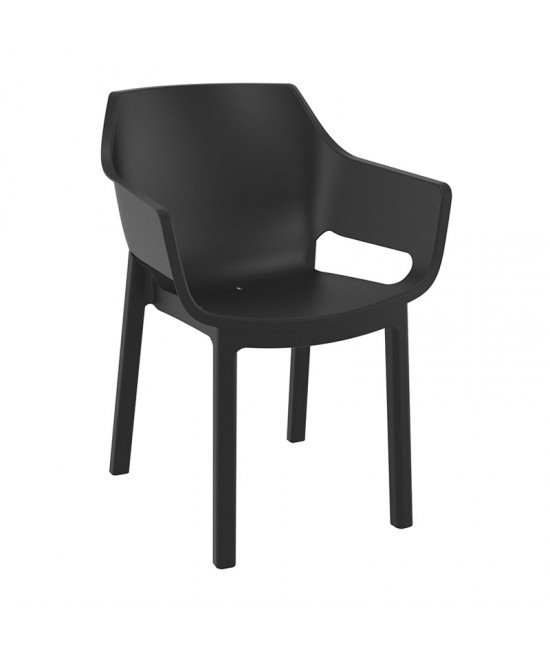 DORA BLACK ΠΟΛΥΘΡΟΝΑ ΠΟΛ/ΝΙΟΥ 58X59X80εκ.
