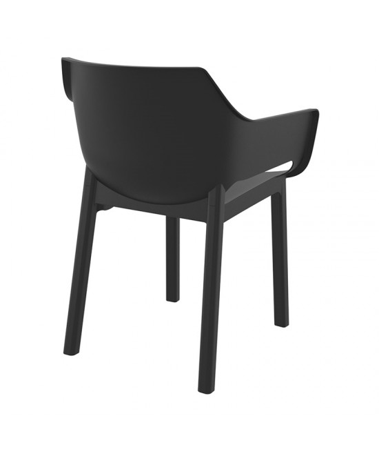 DORA BLACK ΠΟΛΥΘΡΟΝΑ ΠΟΛ/ΝΙΟΥ 58X59X80εκ.
