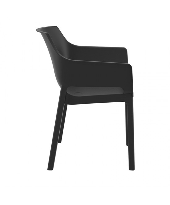 DORA BLACK ΠΟΛΥΘΡΟΝΑ ΠΟΛ/ΝΙΟΥ 58X59X80εκ.