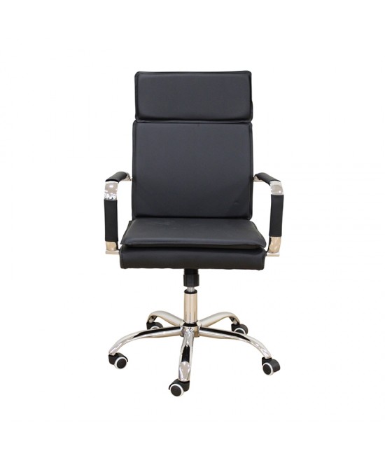 A9953 ΜΑΥΡΟ PU ΠΟΛΥΘΡΟΝΑ ΓΡΑΦΕΙΟΥ 59Χ62Χ48-99/57-108εκ.