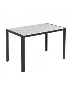 EVELYN CERAMIC WHITE MARBLE 120Χ70Χ75εκ. ΤΡΑΠΕΖΙ