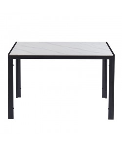EVELYN CERAMIC WHITE MARBLE 120Χ70Χ75εκ. ΤΡΑΠΕΖΙ