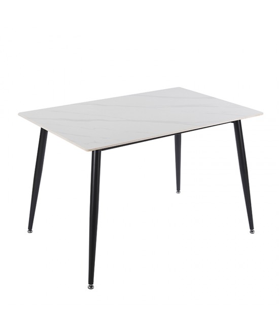 LOBY CERAMIC WHITE MARBLE 120Χ80Χ75εκ. ΤΡΑΠΕΖΙ