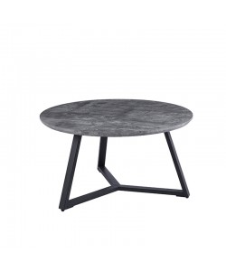 ALEX CEMENT Φ80Χ41εκ. ΤΡΑΠΕΖΙ ΣΑΛΟΝΙΟΥ