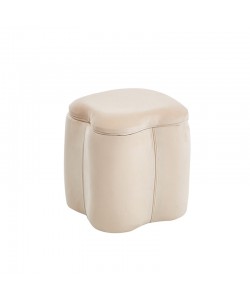 FIONA ΣΚΑΜΠΟ VELVET BEIGE ΜΕ ΑΠΟΘ. ΧΩΡΟ 30X30X34εκ.