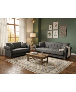 VAVEL DARK GREY ΥΦΑΣΜΑ 3ΘΕΣΙΟΣ ΚΑΝΑΠΕΣ/ΚΡΕΒΑΤΙ ΜΕ ΑΠΟΘ.ΧΩΡΟ 216X85X80εκ. VAVEL DARK GREY ΥΦΑΣΜΑ 3ΘΕΣΙΟΣ ΚΑΝΑΠΕΣ/ΚΡΕΒΑΤΙ ΜΕ ΑΠΟΘ.ΧΩΡΟ 216X85X80εκ.